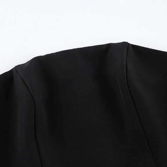 Pleated Detail Tube Mini Dress - Picture 13 of 14